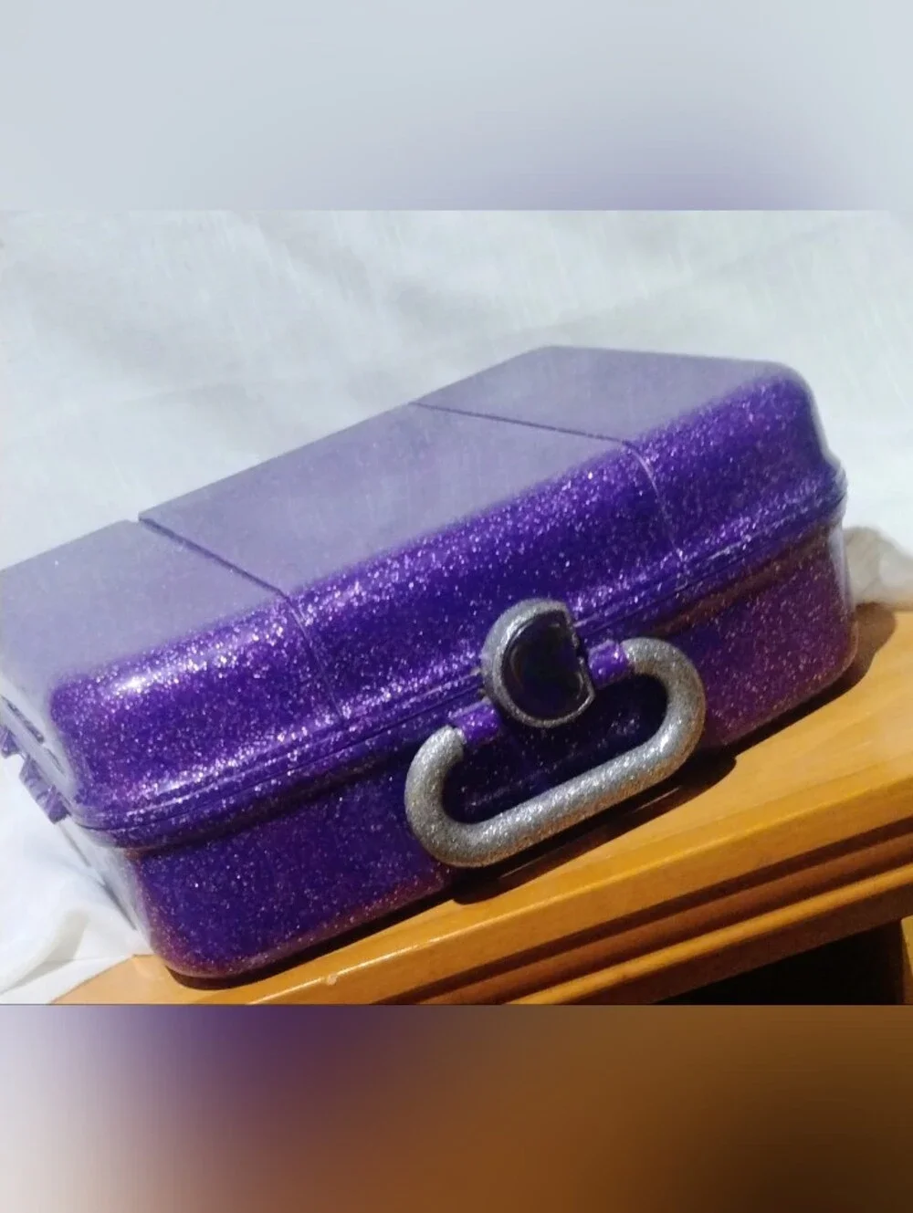 Rare Vintage Caboodle Liquid Metallics Large Makeup Organizer